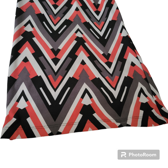 Robert Lewis Leggings Size Medium Very Colorful Geometric Design and Soft Comfy - Picture 5 of 9